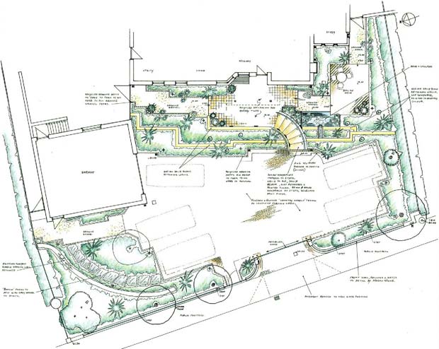 landscape design drawings ideas